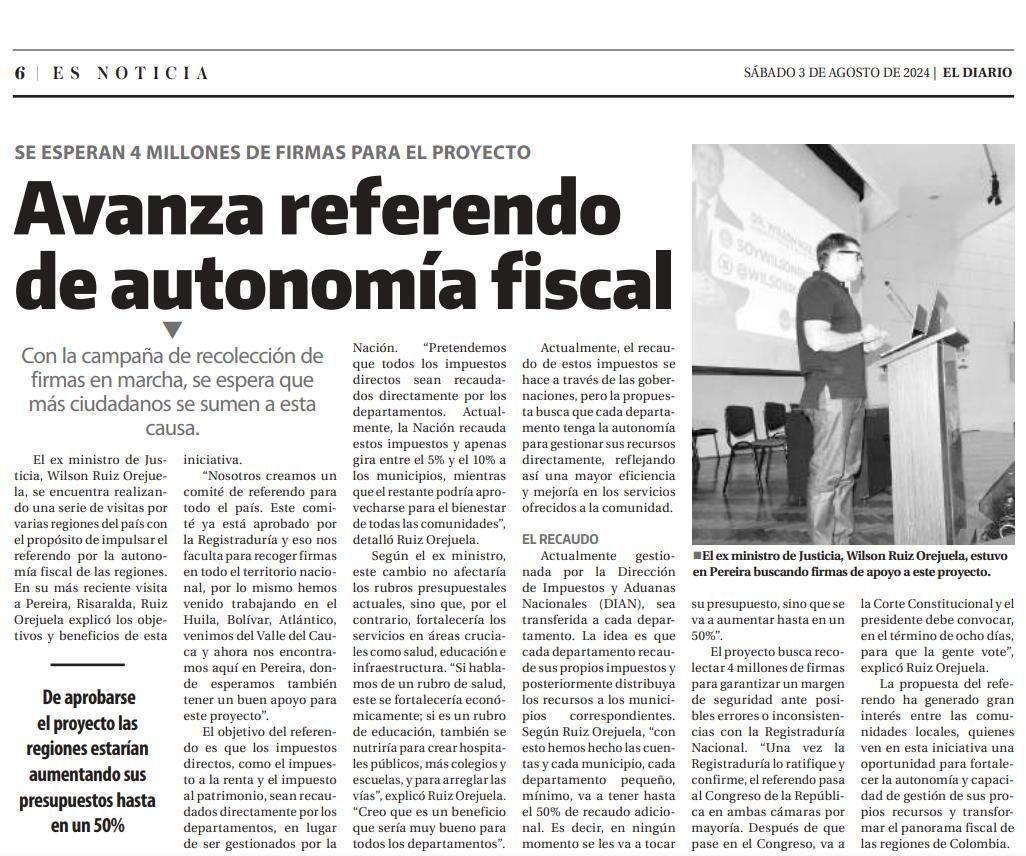 Imagen de la noticia Autonomía fiscal, ganando fuerza